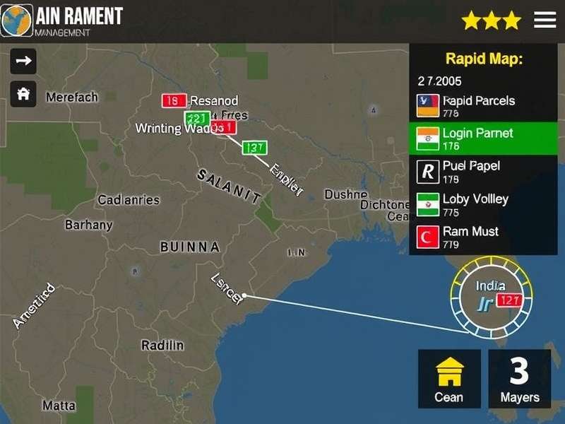 Rapid Parcel Ace Gameplay Screenshot